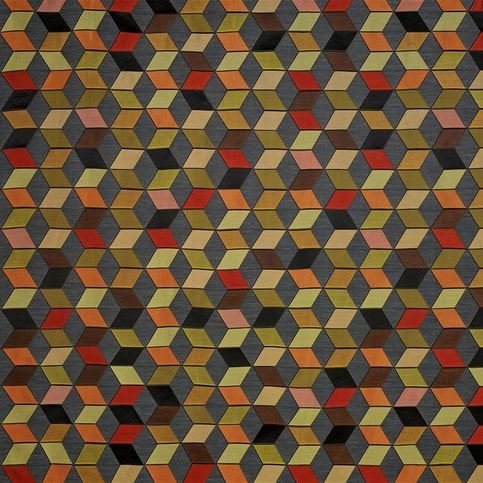 Baluchar Saffron Fabric by Designers Guild 