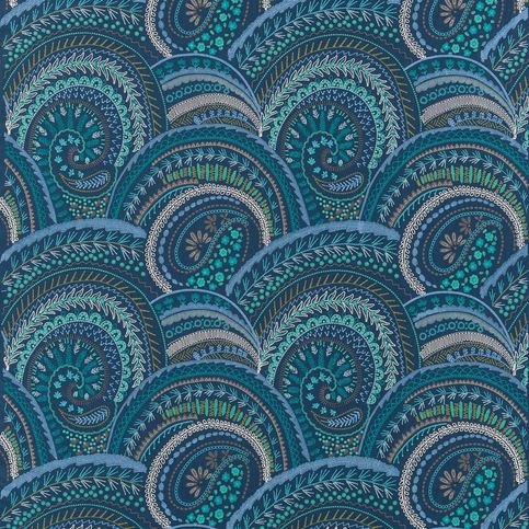 Banjara Ocean Fabric by William Yeoward
