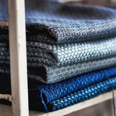 Barden Indigo Fabric by Designers Guild 