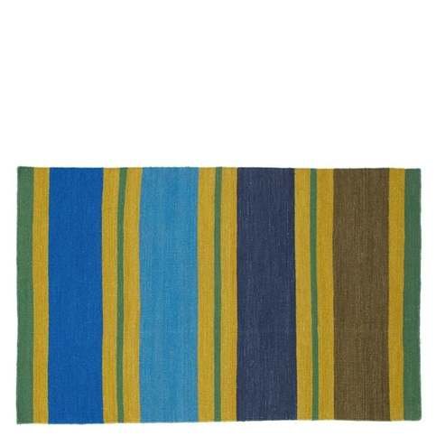 Benares Azure Rug by Designers Guild