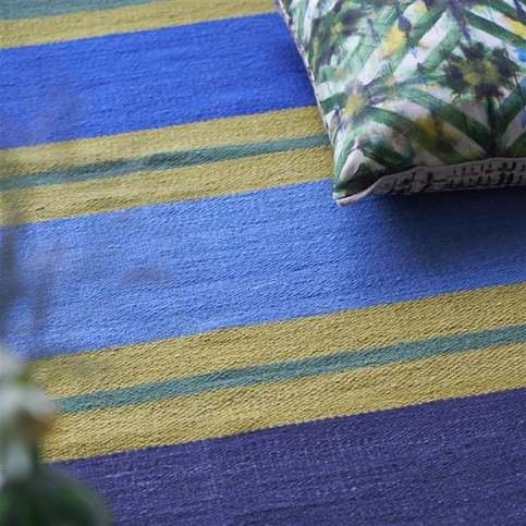 Benares Azure Rug by Designers Guild