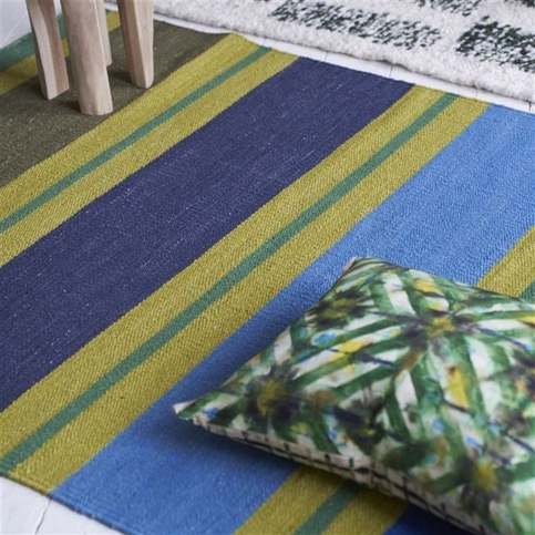 Benares Azure Rug by Designers Guild