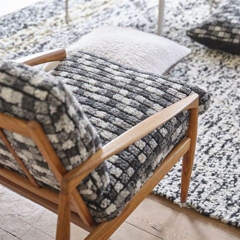 Blengdale Graphite Fabric by Designers Guild 