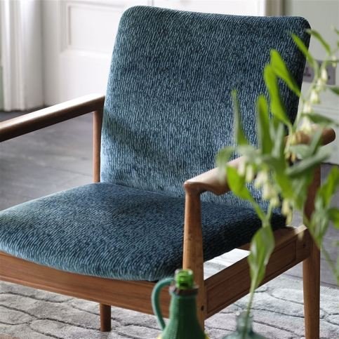 Bourlet Azure Fabric by Designers Guild 