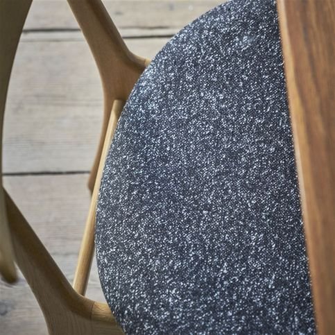 Brecon Charcoal Fabric by Designers Guild 