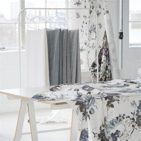 Brera Lino Alabaster Fabric by Designers Guild 