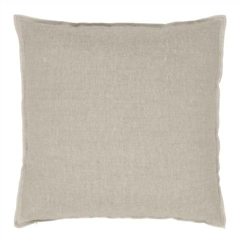 Brera Lino Alabaster & Natural Cushion by Designers Guild