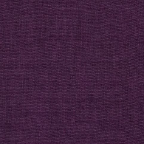 Brera Lino Aubergine Fabric by Designers Guild 