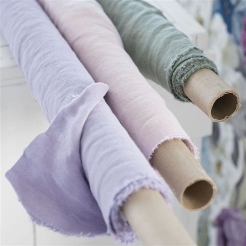 Brera Lino Heather Fabric by Designers Guild 