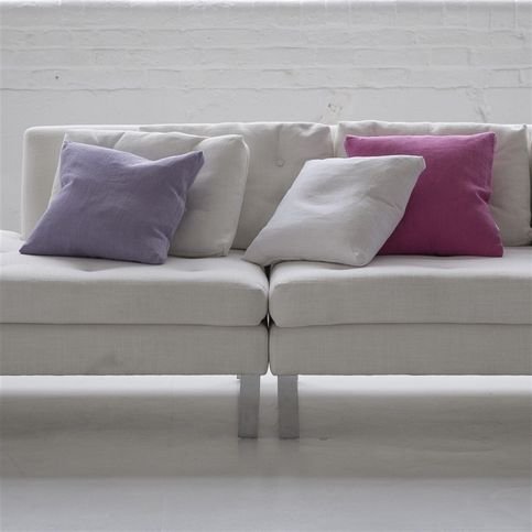 Brera Lino Heather Fabric by Designers Guild 
