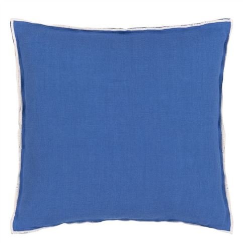 Brera Lino Lagoon & Alabaster Cushion by Designers Guild