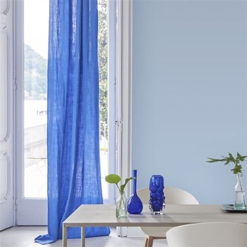 Brera Lino Lagoon Fabric by Designers Guild 