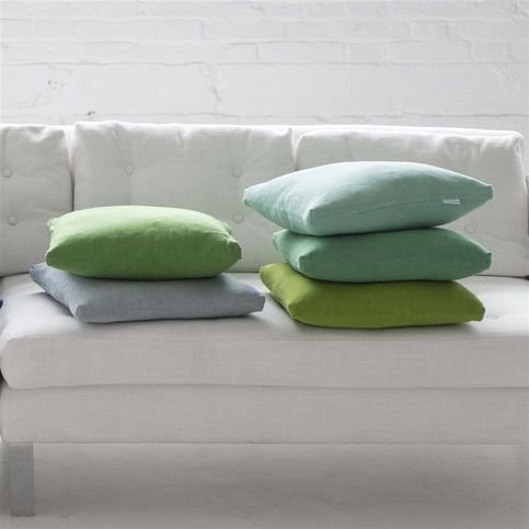 Brera Lino Leaf Fabric by Designers Guild 