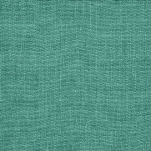 Brera Lino Malachite Fabric by Designers Guild 