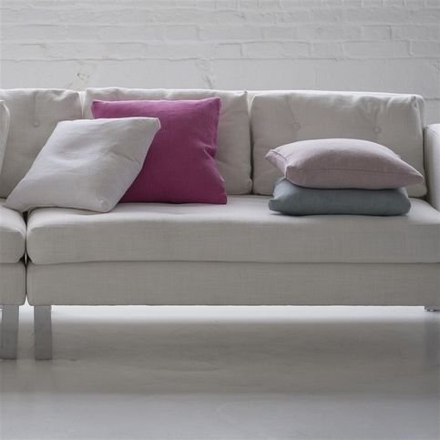 Brera Lino Pale Rose Fabric by Designers Guild 