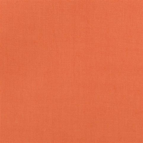 Brera Lino Persimmon Fabric by Designers Guild 