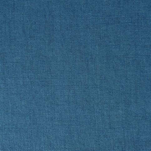 Brera Lino Petrol Fabric by Designers Guild 