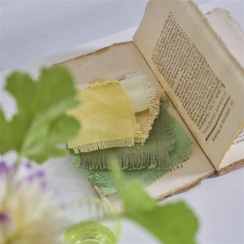 Brera Lino Primrose Fabric by Designers Guild 