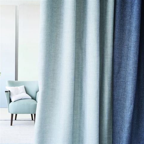 Brienno Duck Egg Fabric by Designers Guild 