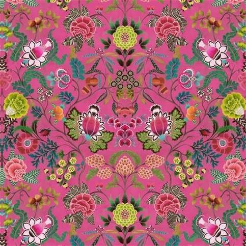 Brocart Decoratif Cerise Fabric by Designers Guild 
