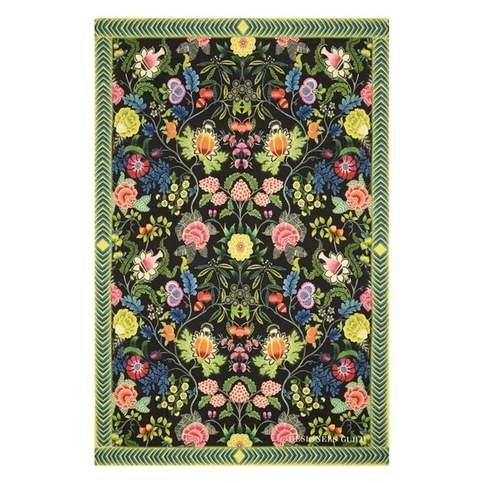 Brocart Decoratif Noir Throw by Designers Guild