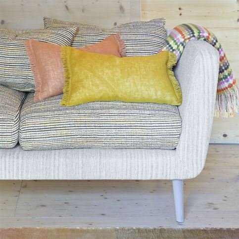 Carlow Petra Stone Fabric by Designers Guild 