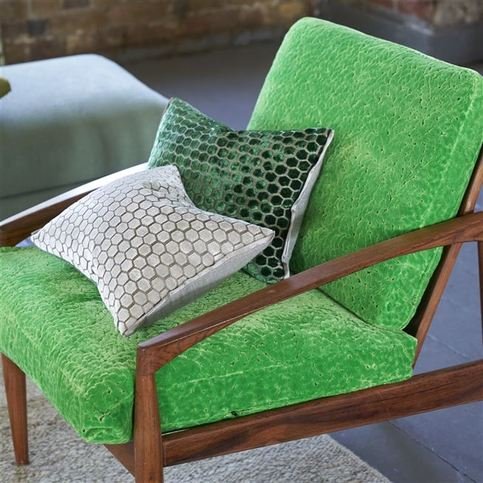 Cartouche Malachite Fabric by Designers Guild 