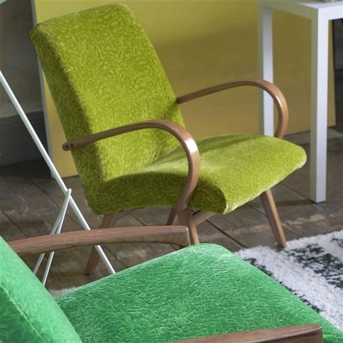 Cartouche Moss Fabric by Designers Guild 