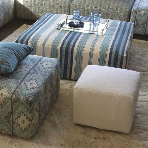 Chalco Ocean Fabric by William Yeoward