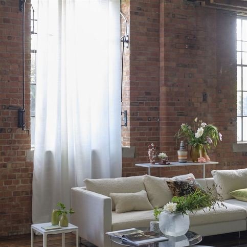 Charollais Chalk Fabric by Designers Guild 
