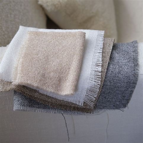 Charollais Natural Fabric by Designers Guild 