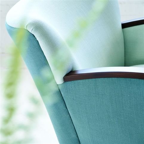 Conway Pale Aqua Fabric by Designers Guild 