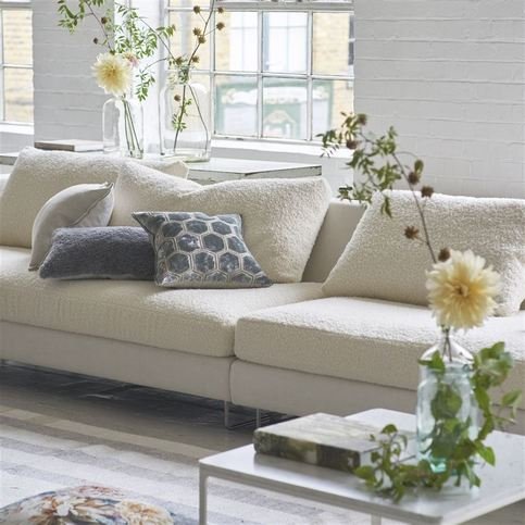 Cormo Chalk Fabric by Designers Guild 