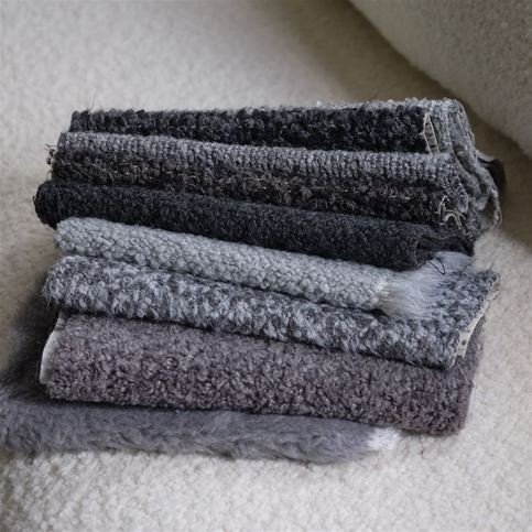 Cormo Charcoal Fabric by Designers Guild 