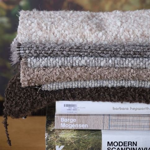 Cormo Chocolate Fabric by Designers Guild 