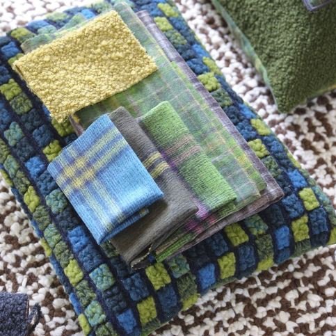 Delamere Emerald Fabric by Designers Guild 