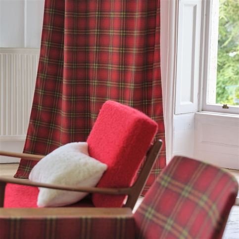 Delamere Pimento Fabric by Designers Guild 