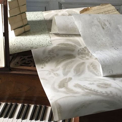 Angelique Damask Stone Wallcovering by Designers Guild
