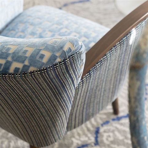Ashbee Cobalt Fabric by Designers Guild