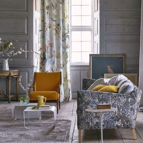 Bardiglio Zinc Fabric by Designers Guild 