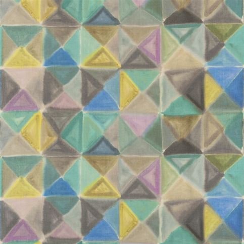Bougival Azure Fabric by Designers Guild