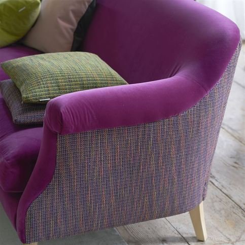 Breccia Damson Fabric by Designers Guild 