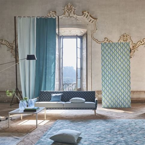 Brera Moda Pale Aqua Fabric by Designers Guild