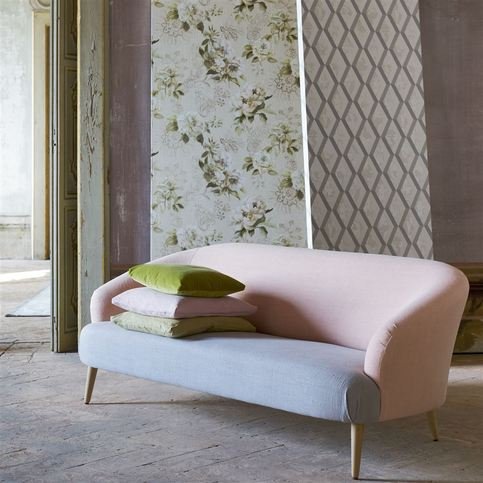 Brera Moda Pewter Fabric by Designers Guild