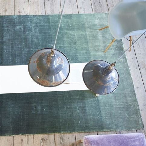 Capisoli Teal Rug by Designers Guild
