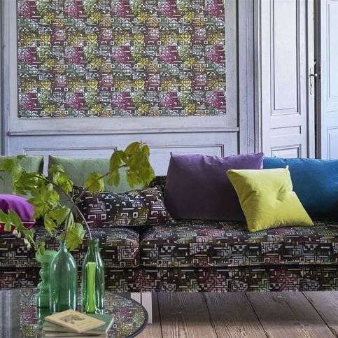 Casablanca Berry Fabric by Designers Guild 