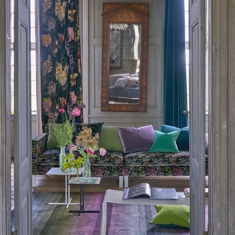 Casablanca Berry Fabric by Designers Guild 