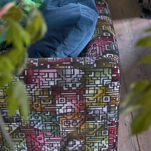 Casablanca Berry Fabric by Designers Guild 