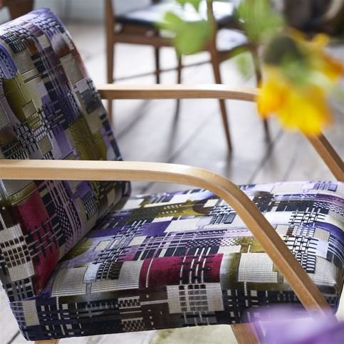 Chandigarh Berry Fabric by Designers Guild 