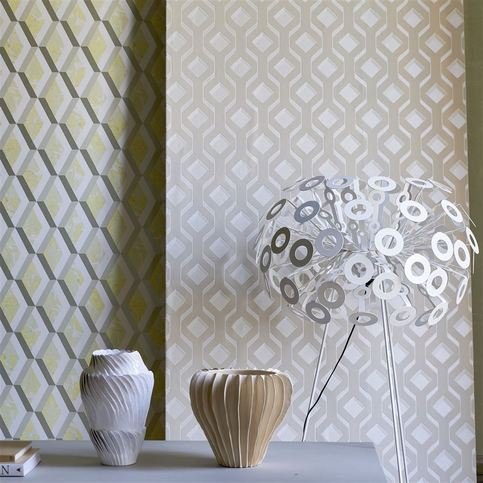 Chareau Ivory Wallcovering by Designers Guild